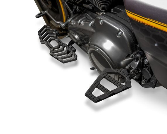 Kodlin USA Trackboards Mini Floorboards: 2018-2023 Harley-Davidson Models - Black - K73244