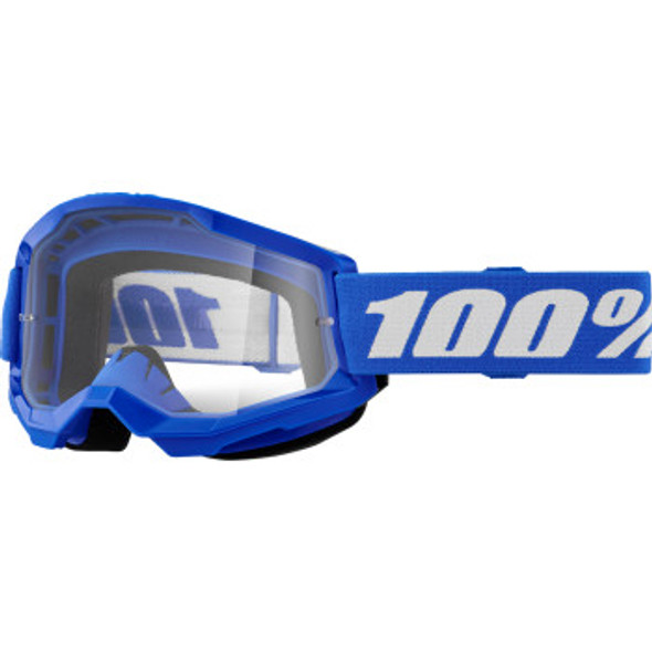 100% Strata 2 Goggle - 2024 Model - Blue