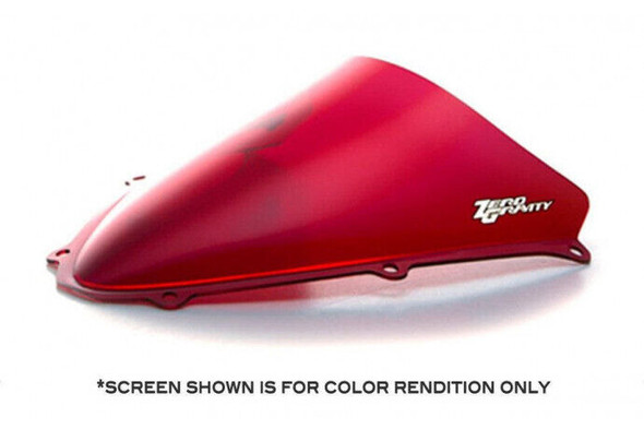 Zero Gravity Double Bubble Red Windscreen 2004-2005 Kawasaki ZX-10R