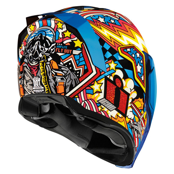 Icon Airflite Helmet - Flyboy - Blue