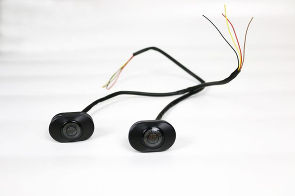 Kodlin USA 3-1 Sleek Lights: 2006-2023 Harley-Davidson Touring Models - Rear