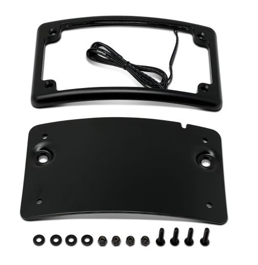 Kodlin USA Universal LED License Plate Frame Set: Universal Fit - Harley-Davidson