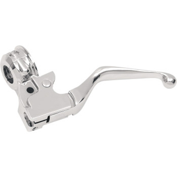 Drag Specialties Clutch Lever Assembly: 2004-2013 Harley-Davidson XL Models - Chrome