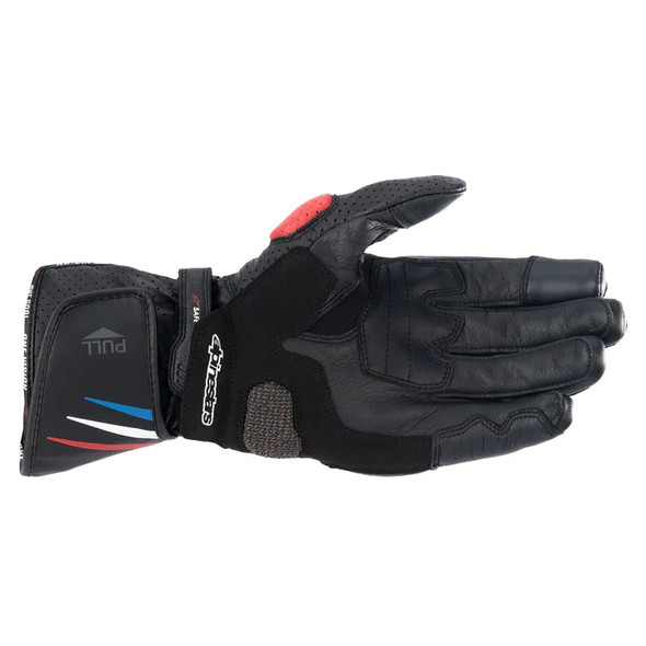Alpinestars Honda SP-8 V3 Gloves - Black/Bright Red/Blue