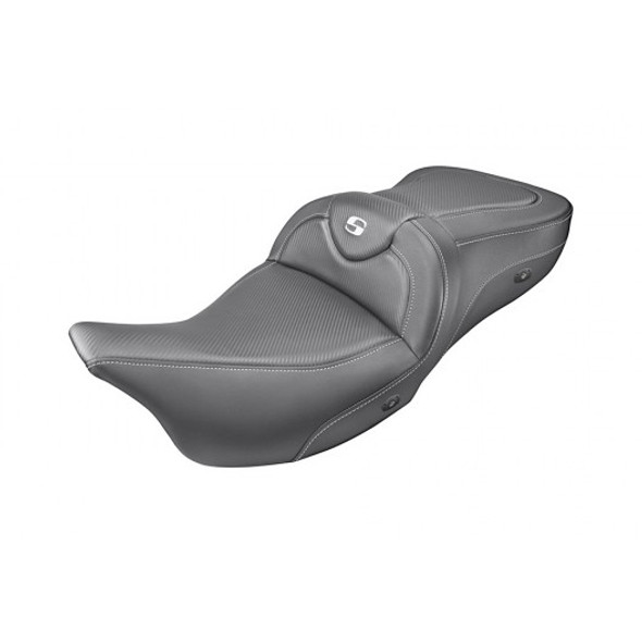 Saddlemen 08-20 FLHR, FLHT, FLHX & FLTR Heated Roadsofa CF Seat