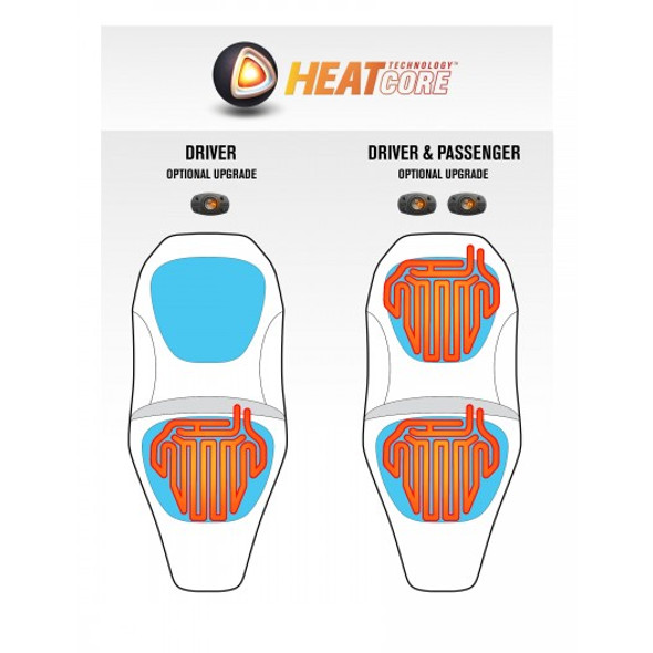 Saddlemen 06-09 FXST/B/S Standard, 07-17 FLSTF/B/S Fatboy Explorer Ultimate Comfort Seat