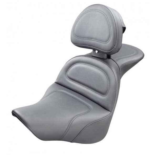 Saddlemen 18-20 Fat Boy FLFB/FLFBS Explorer Ultimate Comfort Seat w/ Drivers Backrest