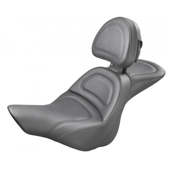 Saddlemen 13-17 FXSB Breakout Explorer Ultimate Comfort Seat w/ Drivers Backrest