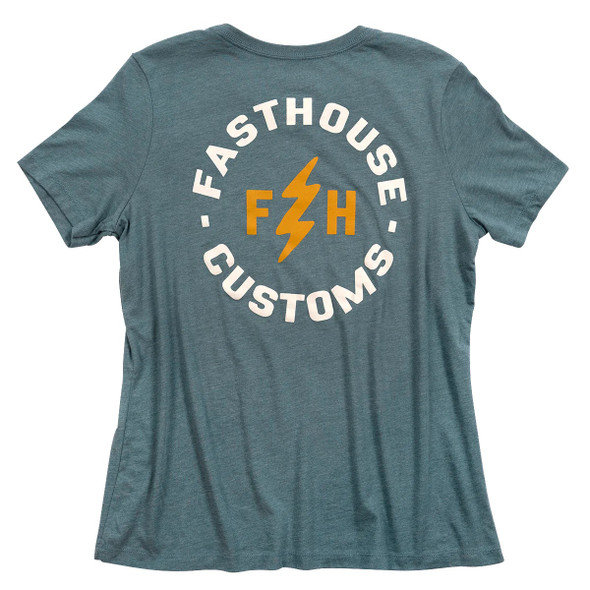 Fasthouse Women’s Easy Rider Tee - Heather Slate - XL