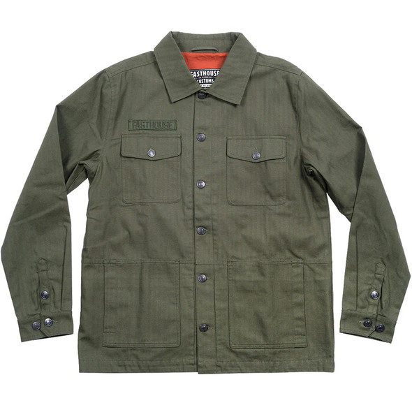 Fasthouse Grafter Chore Coat - Thyme - Medium - 197168008068
