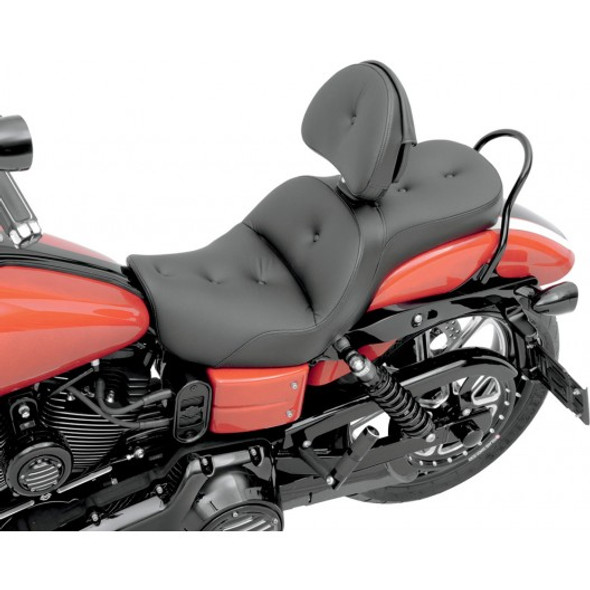 Saddlemen 06-17 FXD, FXDWG, FLD Dyna Explorer RS Seat w/ Drivers Backrest