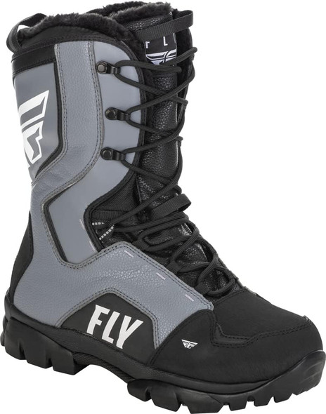 Fly Racing Marker Snow Boots - 2022 Model - Black/Grey - 12 [Blemish]