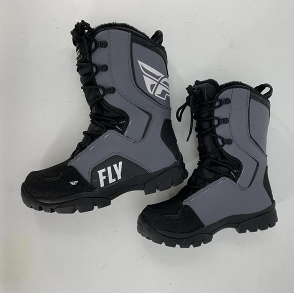 Fly Racing Marker Snow Boots - 2022 Model - Black/Grey - 12 [Blemish]