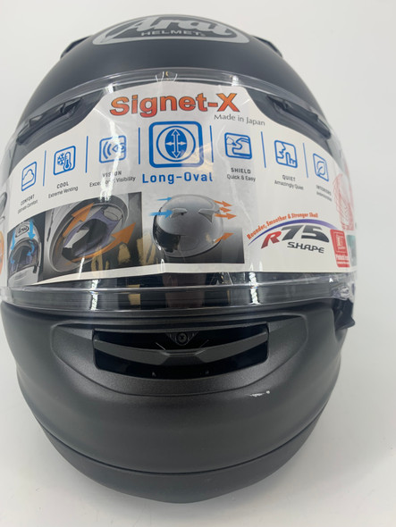 Arai Signet-X Helmet - Solid Colors - Black Frost - Large - [Blemish]