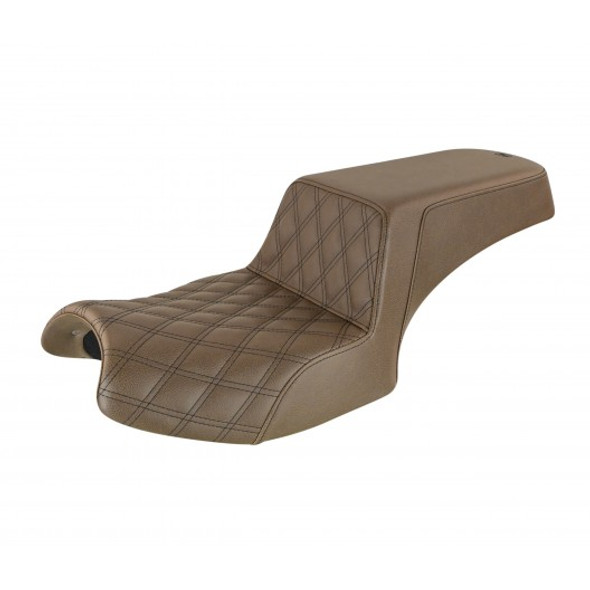 Saddlemen 20 Challenger Brown Step-Up Front LS Seat