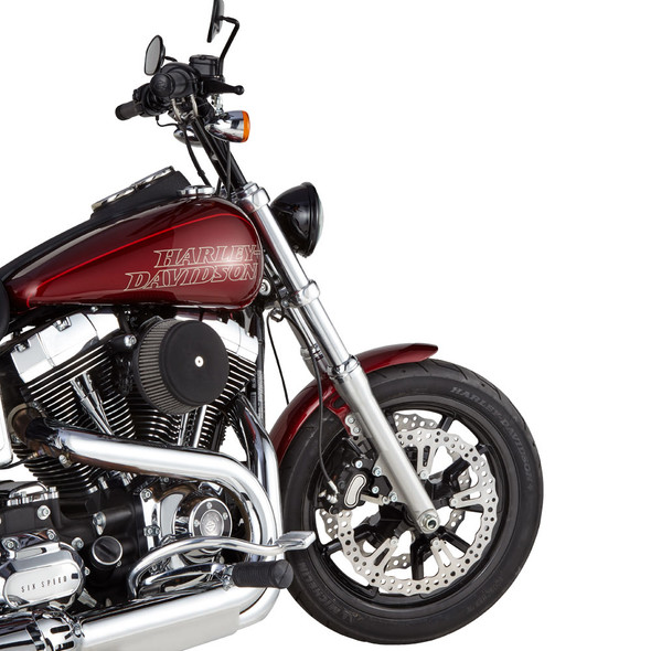 Arlen Ness Smooth Stage I Big Sucker™ Cover Kits - Black - 1988+ XL, FLT, Twin Cam, EVO