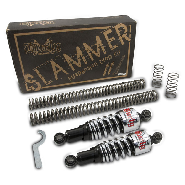 Burly Slammer Shocks 10.5 Black - B28-1208B - Speed Addicts