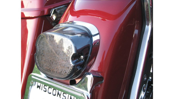 Drag Specialties LED Low-Profile Taillight: 1999-2023 Harley-Davidson Models Drag Specialties LED Low-Profile Taillight: 1999-2023 Harley-Davidson Models