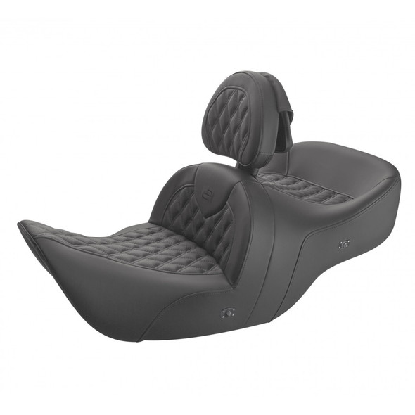 Saddlemen Roadsofa LS Heated Seat with Backrest: 01-10 Honda Goldwing - [DEMO]