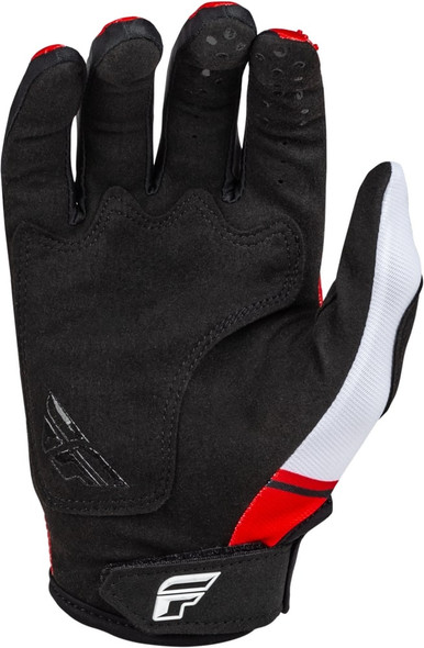 Fly Racing Kinetic Prix Gloves - 2024 Model - Red/Grey/White - XL