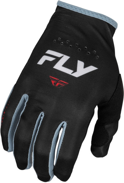 Fly Racing Lite Gloves - 2024 Model - Black/White/Red - SM