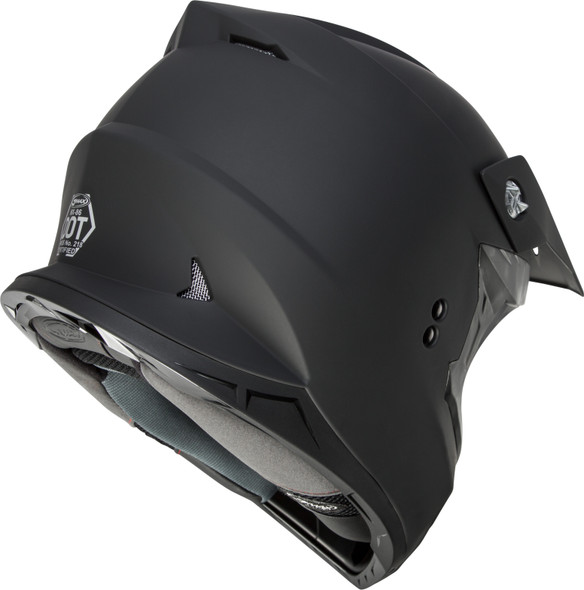 GMAX MX-86 Helmet - Solid - Matte Black - LG