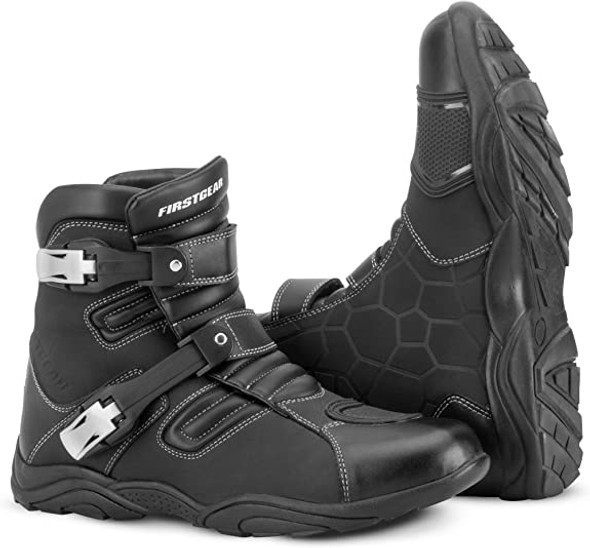 Firstgear Men's Kathmandu Lo Waterproof Boots - Black - US 11