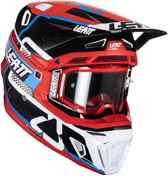 Leatt Helmet Kit Moto 8.5 V24 - Red - Size Large (59-60cm) - 1024060183