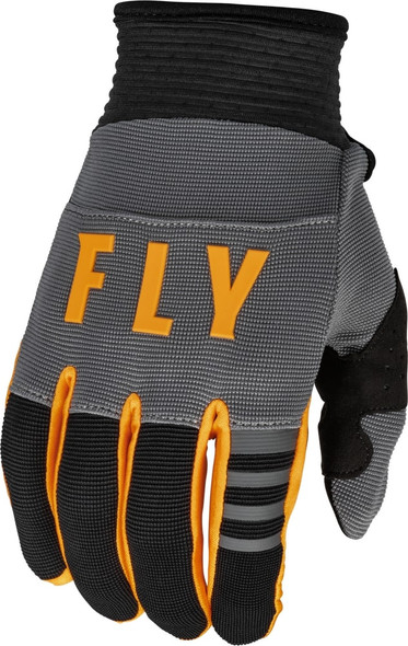 Fly Racing F-16 Gloves - Dark Grey/Black/Orange - 3XLarge - 376-9153X