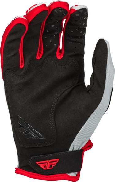 Fly Racing Kinetic Gloves - Red/Grey - 3XLarge - 376-4143X