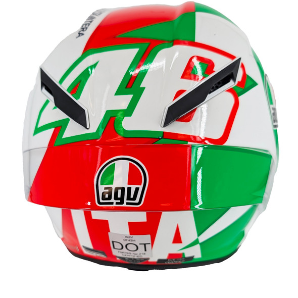 AGV Pista GP-R Limited Edition - Rossi Mugello 2018 Helmet - Red/Green/White - ML