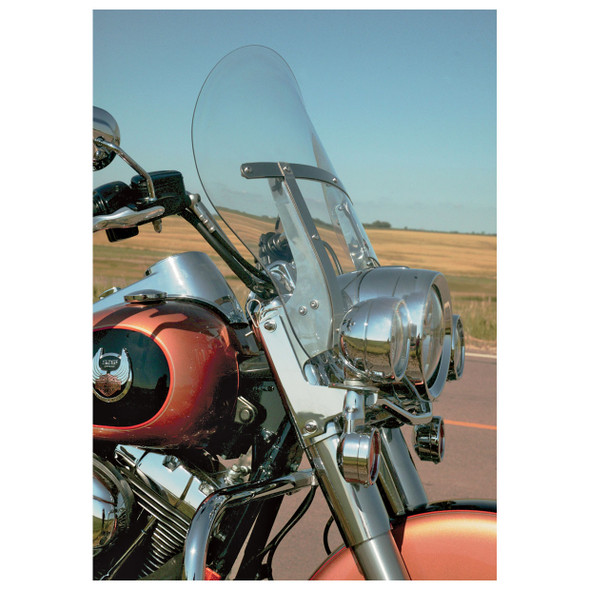 Klock Werks Flare Windshield: 1994+ HD Touring & Dyna Model