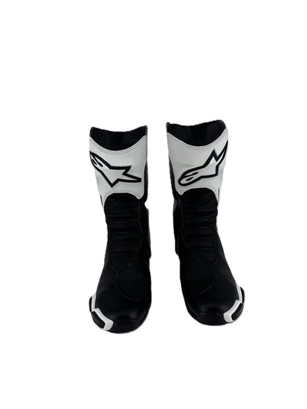 Alpinestars SMX-6 V3 Vented Boots - Black/White - US 12/EU 47 - [Demo]