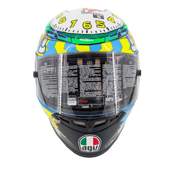 AGV GP Tech Limited Edition - Rossi "Wake Up!" Helmet - Large