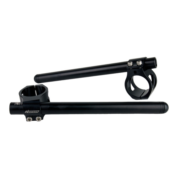Driven Racing Race Clip-Ons - Black - 45 mm