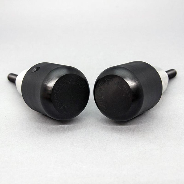 Woodcraft Frame Slider Kit: 2005-2010 Triumph Speed Triple 1050 - Standard Pucks