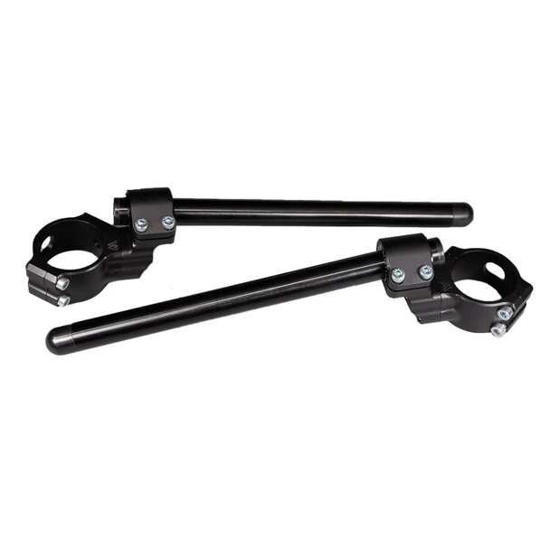 Woodcraft Standard Side Mount Adjustable Clip Ons w/ 35mm Rise: 09-19 BMW S1000RR