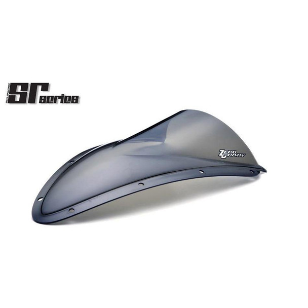 Zero Gravity SR Windscreen: 08-09 Buell 1125R - Dark Smoke