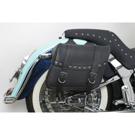 Saddlemen Highwayman Riveted Slant Saddlebags - Medium