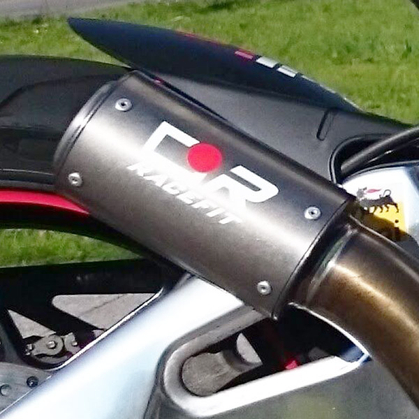 Racefit 14-16 CBR1000RR (Euro Models) Slip-On Exhaust - Black Edition - Titanium