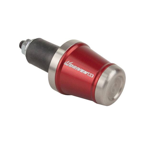 Driven Racing Stainless Steel Bar Ends - Red