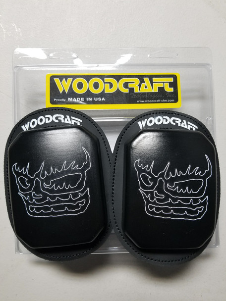 Klucky Pucks - Laser Etched MotoMummy Logo - Black