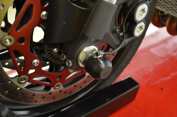 Woodcraft Front Axle Slider Kit: 15-25 Yamaha Models