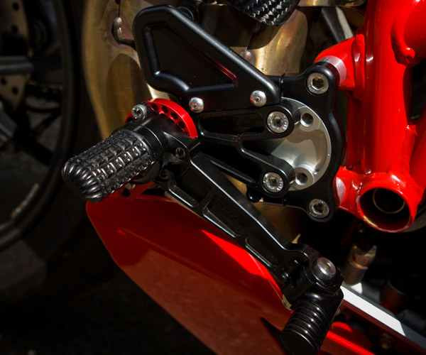 CRG - SSR Rearsets - 07-08 Suzuki GSX-R1000 - Black - RSS-A-011