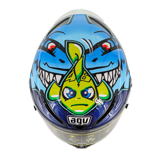 AGV Corsa Limited Edition - Rossi 2015 "Shark" Helmet - Med/Lg