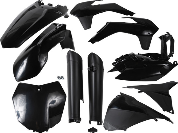 Acerbis Plastic Kit: 13-14 KTM 125cc to 450cc (SX/XC/SX-F/XC-F Models)