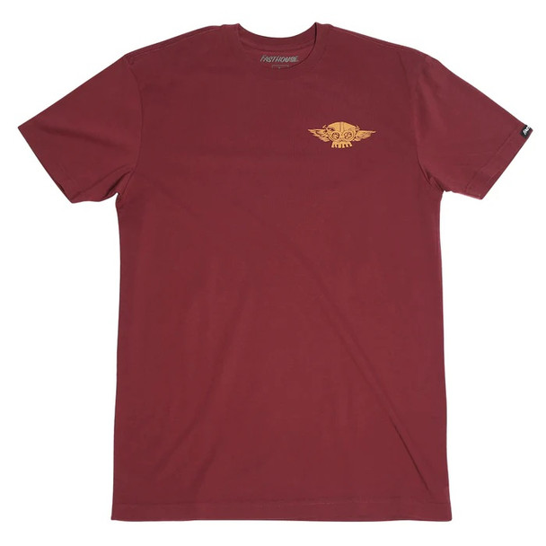 Fasthouse Love Of It Tee - Maroon - LG