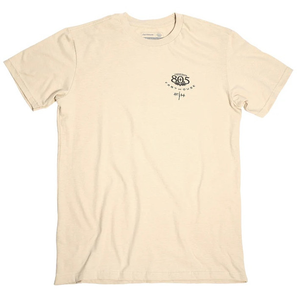Fasthouse 805; Desert Run Midweight Tee - Sand - Small - 197168050432