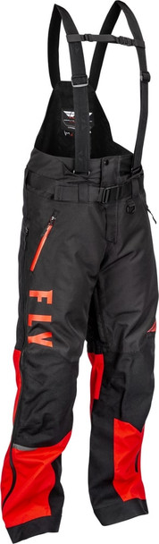 Fly Racing Carbon Bib - 2024 Model - Black/Red - LG