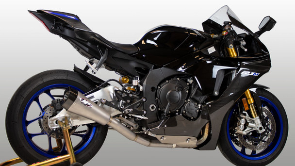 M4 15-20 Yamaha R1 RM1 Half Exhaust System - Titanium Canister